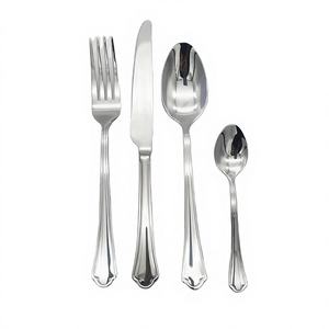 Ensemble de couverts en acier inoxydable robuste pour la restauration commerciale et les réceptions |   Vaisselle durable et écologique pour les restaurants - Product Image 1