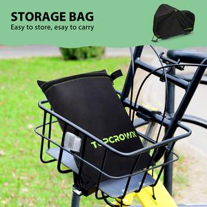 <span class=keywords><strong>Meilleure</strong></span> <span class=keywords><strong>Housse</strong></span> de <span class=keywords><strong>Vélo</strong></span> d'Extérieur 420D Imperméable, <span class=keywords><strong>Housse</strong></span> de <span class=keywords><strong>Vélo</strong></span> Robuste Anti-UV avec Sac de Rangement Verrouillable et Ourlet Élastique - Product Image 6