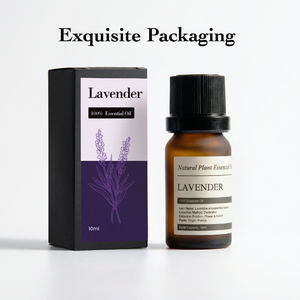น้ำมันหอมระเหยลาเวนเดอร์ OEM 10 มล. บริสุทธิ์ 100% กลั่นด้วยไอน้ำ สำหรับดูแลผิว บำบัดด้วยกลิ่นหอม บรรเทาอาการปวด ลดอาการบวม - Product Image 5