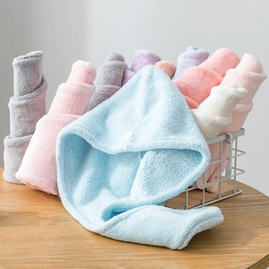 Hair <strong>Towel</strong> <strong>Microfiber</strong> Quick Magic Drying Wrap Turban Coral Fleece <strong>Bath</strong> Shower Head <strong>Towel</strong> - Product Image 1