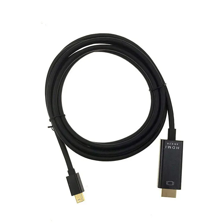 4K Gold Plated 6 Feet MINI DisplayPort DP Male To HDTV Male Mini Dp To HDTV Cable For Laptop HDTV Audio Video Cable