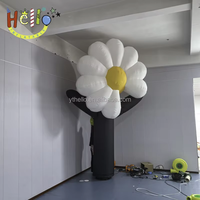 Sculpture géante gonflable en forme de marguerite ou de tournesol pour la décoration printanière des centres commerciaux