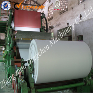 Macchina per la Produzione <span class=keywords><strong>di</strong></span> Carta PLC a Prezzo Economico <span class=keywords><strong>di</strong></span> Fabbrica 220V/380V Zhengzhou Dingchen Produzione <span class=keywords><strong>di</strong></span> Carta per Fotocopie A4 per Ufficio - Product Image 5