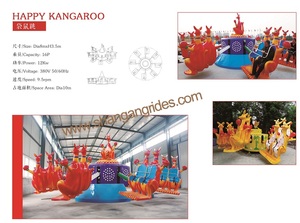 Kangaroo Bounce Fun, Atracción Familiar Giratoria, Aventura al Aire Libre, Hopping <span class=keywords><strong>Cyclone</strong></span> - Product Image 5