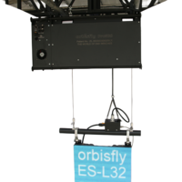 Stage Show Event HDMI Anpassen Orbis fly 50kg Dmx Winde Kinetische Winde Kinetische Lichter Dmx Hebezeug hängen 50kg Objekte Pro50d