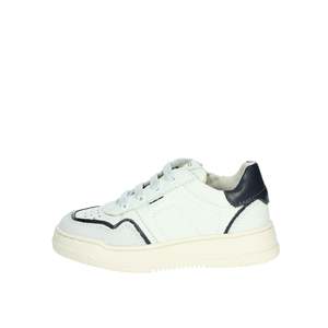 Baskets respirantes à lacets pour enfants Balducci, blanches et bleues, taille 36, doublure en coton, chaussures de marche - Product Image 1
