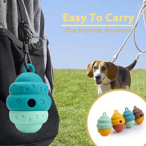 Juguete Interactivo para Perros con Dispensador de Golosinas de Silicona Ecológica de Grado Alimenticio, Juguete para Masticar para Cachorros, Alimentador Lento, para el Aburrimiento - Product Image 4