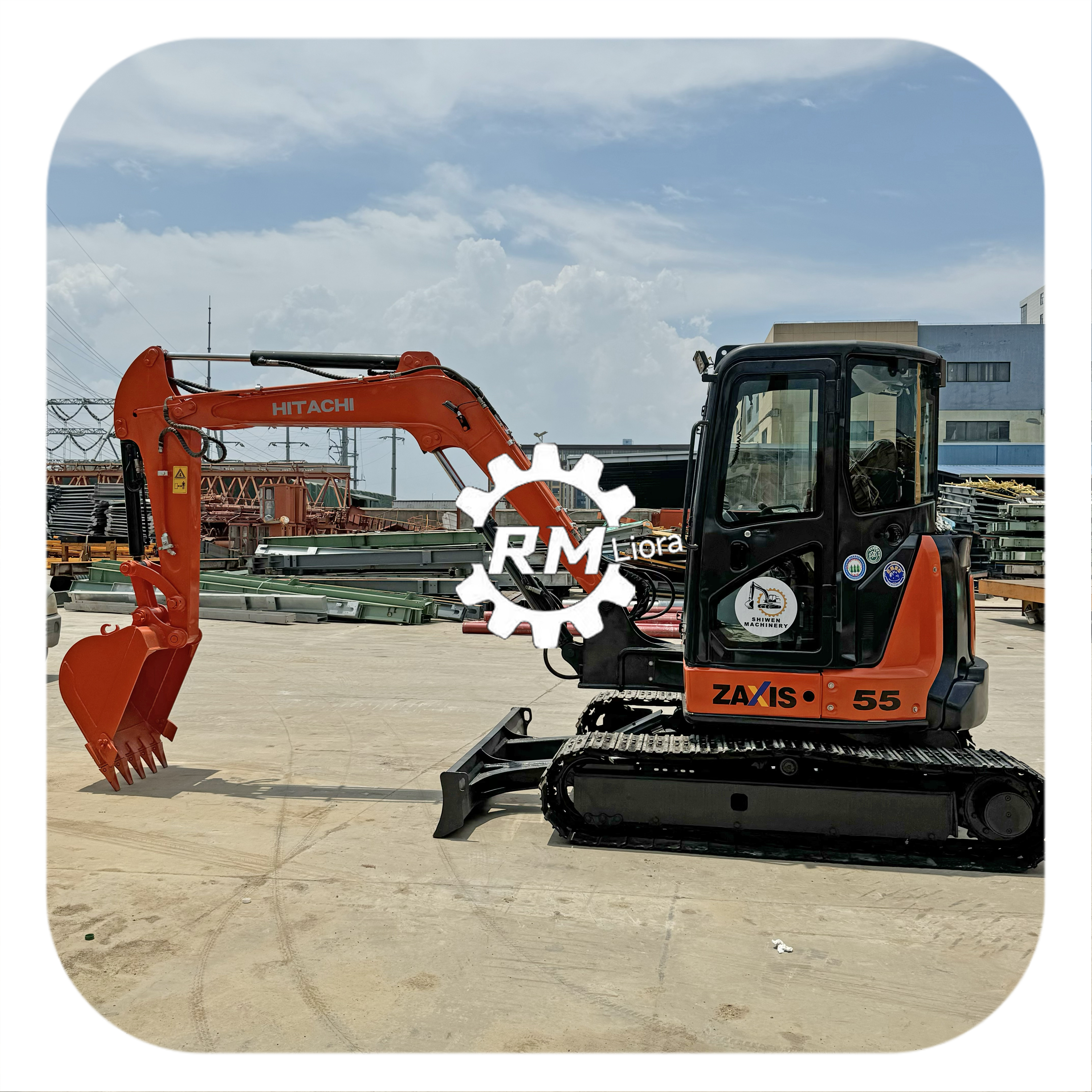 Verified Supplier Used Hitachi ZX80 Excavator Japan Brand Quality