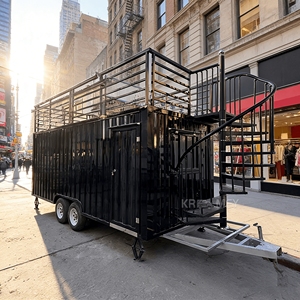 Restaurante Móvil Prefabricado de Acero Moderno para Exteriores con Cocina para Uso en Centros Comerciales y Edificios de Oficinas - Product Image 6