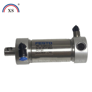 Cilindro Neumático Festo DL-25-25-P-SA22 de Acero Inoxidable para Piezas de Maquinaria de Impresión - Product Image 1