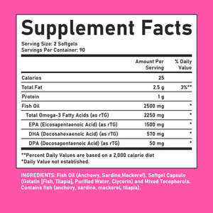 Complément alimentaire en gélules d'huile de poisson oméga-3 OEM, très vendu, favorise la santé des os et des articulations et soutient la fonction du système immunitaire - Product Image 2