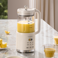 Pabrik Blender Pengolah Makanan Grosir Kustom Berkualitas Tinggi Baru 2 in 1 Blender Makanan Multifungsi Plastik Elektrik AU 1200ml