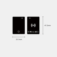 Mini carte de suivi intelligente sans fil pour Android IOS avec trajectoire historique et positionnement précis