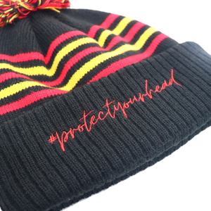 Gorros de Punto Personalizados de Alta Calidad, Estilo Pompón, con Estampado de Personajes, Patrón de Camuflaje, Logotipo Bordado, para Escenarios Empresariales - Product Image 5