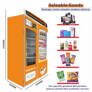 Distributeur automatique de collations et de boissons pour <span class=keywords><strong>gymnase</strong></span> et centre sportif avec fonction SDK, capacité de 20 à 150, garantie d'un an - Product Image 2