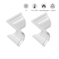 Conduit carré solide de canal de câblage de PVC décoratif chaud de fournisseur de la Chine avec la goulotte fendue de câble faite de plastique