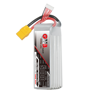 แบตเตอรี่ลิเธียม GNB 5000mah 6S 5S 4S 3S 2S 22.2V 50C XT90 RC LiPo แบตเตอรี่สำหรับเฮลิคอปเตอร์  ประสิทธิภาพการปล่อยประจุสูง - Product Image 3