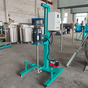 Agitateur-mélangeur pneumatique mobile 5,5 kW en acier inoxydable SUS304, homogénéisateur automatique <span class=keywords><strong>Duoli</strong></span> Shandong pour atelier de peinture - Product Image 3