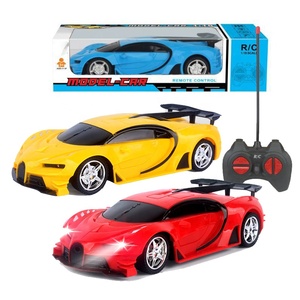 Coche de Carreras a Escala 1:18 con Control Remoto de 4 Canales para Niños, Coche Deportivo de Lujo Inalámbrico con Luces LED y Batería - Product Image 1
