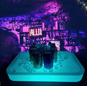 Tùy chỉnh sáng 5L Acrylic <span class=keywords><strong>Ice</strong></span> <span class=keywords><strong>Bucket</strong></span> <span class=keywords><strong>LED</strong></span> chiếu sáng có thu phí không thấm nước cho Đảng dịp thanh lịch phục vụ cho - Product Image 3