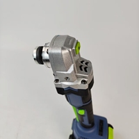Meuleuse d'angle sans fil de qualité industrielle 21V avec interrupteur à gâchette, disque de meulage de 100 mm