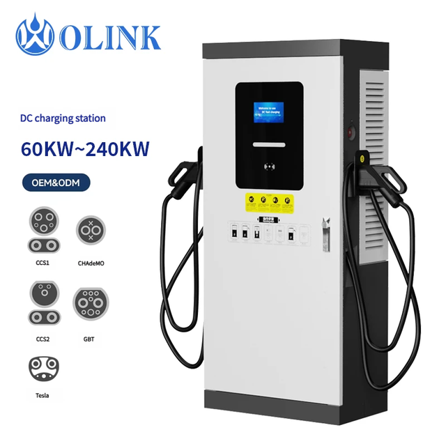 Olink Commercial 360KW 480KW GBT Ev Charger Floor Mounted Charging Station Electric Vehicle Quick Charge Station