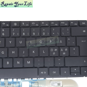 Teclado Retroiluminado NE Noruego para Portátil <span class=keywords><strong>Huawei</strong></span> <span class=keywords><strong>MateBook</strong></span> X <span class=keywords><strong>Pro</strong></span> <span class=keywords><strong>2022</strong></span> MRG-W76 MRG-W56 MRGF-X/16 9Z.NG2SH.500 55060644 - Product Image 2