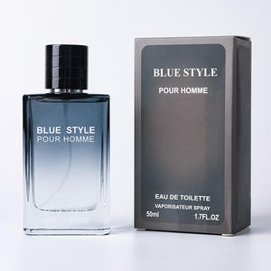 Profumo da Uomo Azure Blue, Fragranza Naturale Fresca Legnosa Floreale e di Cuoio, Lunga Durata, Formato Regolare Spray, Profumo Sportivo alla Moda - Product Image 4
