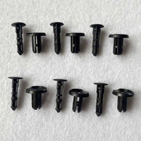 Clip en nylon en plastique de fixation automatique de haute qualité 8mm Clips de retenue de type poussoir Clips de pare-chocs