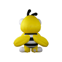 Modèle gonflable promotionnel fait sur commande d'abeille de publicité extérieure utilisé pour l'exposition d'événement de forêt