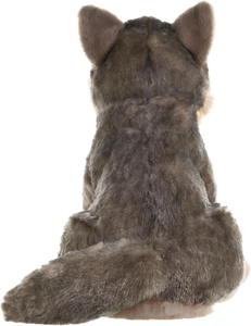 Jouets en peluche <span class=keywords><strong>loup</strong></span> réaliste personnalisés en usine, cadeau pour la Journée des enfants, jouets en peluche roi des loups réalistes - Product Image 4