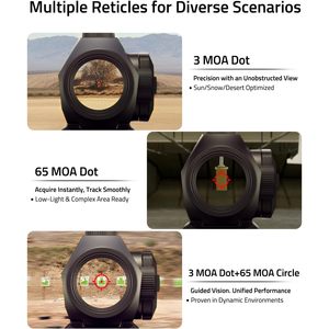 Cvlife Aluminum Red Dot 1x20mm with Riser for <b>Shooting</b> and Outdoors Activities - Product Image 2