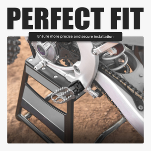 NICECNC per <span class=keywords><strong>Yamaha</strong></span> YZ450F <span class=keywords><strong>YZ</strong></span> 450F 2023-2026 YZ250F <span class=keywords><strong>YZ</strong></span> <span class=keywords><strong>250F</strong></span> 2024 2025 2026 Staffe di Montaggio Offset in Alluminio per Pedane Poggiapiedi - Product Image 6