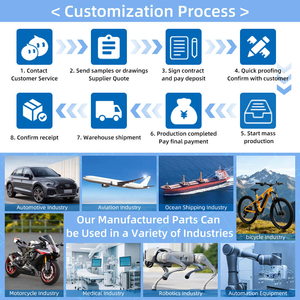 Usinage CNC de précision de pièces de moto : moyeu de roue arrière en aluminium, rotule de direction, découpe de fils, et rectification de fils - Product Image 4