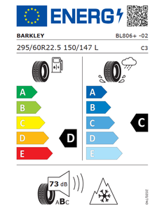 BARKLEY BL806 + タイ製トップ品質315/80R22.5 295/80R22.5チューブレストラックタイヤヨーロッパ市場向け - Product Image 5