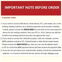La versión MDB-RS232 Engineer Pro admite la verificación de edad MDB con interfaz USB, compatible con versiones anteriores.