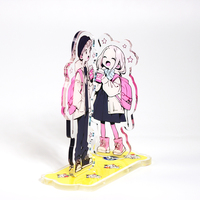 Aoyu Personnalisé Créatif Personnalisé Rotation Standee Acrylique Personnalisé Nouveau Design Acrylique Standee Bas quantité minimale de commande