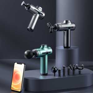 Mini Pistola <span class=keywords><strong>de</strong></span> Masaje con Envío Gratuito, 6 Velocidades, Recargable, Duración <span class=keywords><strong>de</strong></span> 4 a 6 Horas, Uso Corporal, Opciones en Gris/Negro/Verde - Product Image 6