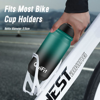 Botella de Agua Deportiva Reutilizable de 500 ml, Libre de BPA, Diseño de Compresión Suave, Método de Flujo por Presión, Hecha de PP para Bicicleta de Montaña