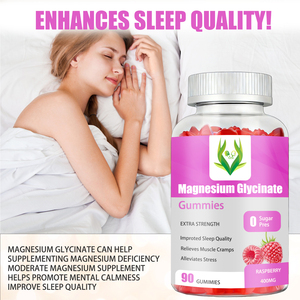 Offre Spéciale : Gommes de glycinate de magnésium avec vitamines D et B6, sans sucre, pour l'équilibre hormonal - Product Image 5