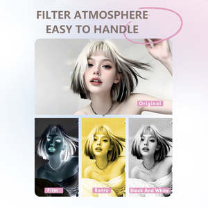 Mini Cámara Colgante S162 con Pantalla Abatible, Múltiples Filtros, Flash, Opciones de Color, Collar Moderno, Cable Ecológico - Product Image 5