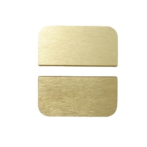 Aluminum Alloy Furniture Handle Rectangle Surface Mounted Durable <b>Cabinet</b> Bathroom Minimalist Style - Product Image 2
