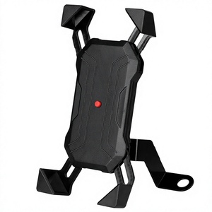 Support de téléphone pour vélo réglable à 360 degrés, fixation sur guidon pour téléphone portable de 4,5 à 7,2 pouces, support ABS pour cycliste - Product Image 3