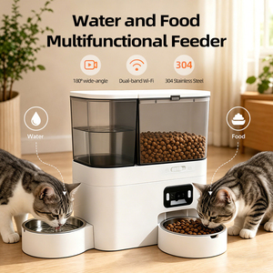 Smart Feed & Water Combo - Auto <b>Timer</b> Cat Supplies New - Product Image 6