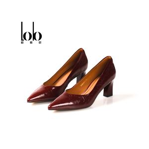 รองเท้าส้นสูงสำหรับผู้หญิงรุ่นทางการประจำฤดูใบไม้ผลิปี 2026 น้ำหนักเบา สวมใส่สบาย มาพร้อมส้นหนาเพื่อเพิ่มความมั่นคงและความสบาย - Product Image 1