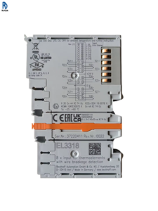 Module PLC EL3318, module d'entrée thermocouple, module d'entrée thermocouple 8 canaux, module de contrôle d'automatisation industrielle haute précision - Product Image 1
