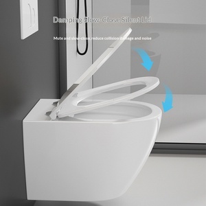 <span class=keywords><strong>WC</strong></span> <span class=keywords><strong>suspendu</strong></span> en céramique avec système haute pression à contre-pression, modèle européen très demandé - Product Image 3