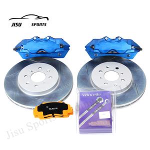 Étrier de frein avant automatique modifié Étrier à 4 pistons Grand kit de frein pour cuillère VW Golf Transporter <span class=keywords><strong>Audi</strong></span> S5 S6 - Product Image 1