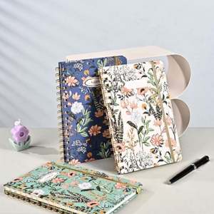 Customizable PVC Cover Sublimation Bulk Custom Inside Page A5 Spiral Notebooks 100 Sheets Subject Printing Binding Journal - Product Image 5