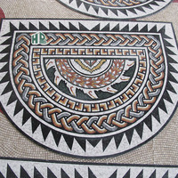 Mosaïque de pierre en ardoise de forme irrégulière, qualité supérieure, moderne, pour extérieur et intérieur, pour projet de villa de luxe